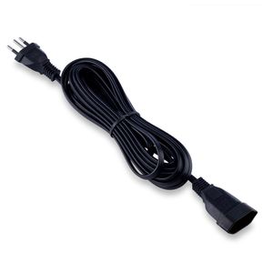 Extensão 1 Tomada Preto Bivolt 10A FORCE LINE