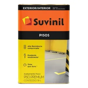 Tinta Acrílica Piso Cores 18L SUVINIL