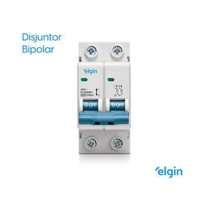 Disjuntor DIN BI C 16A ELGIN SC