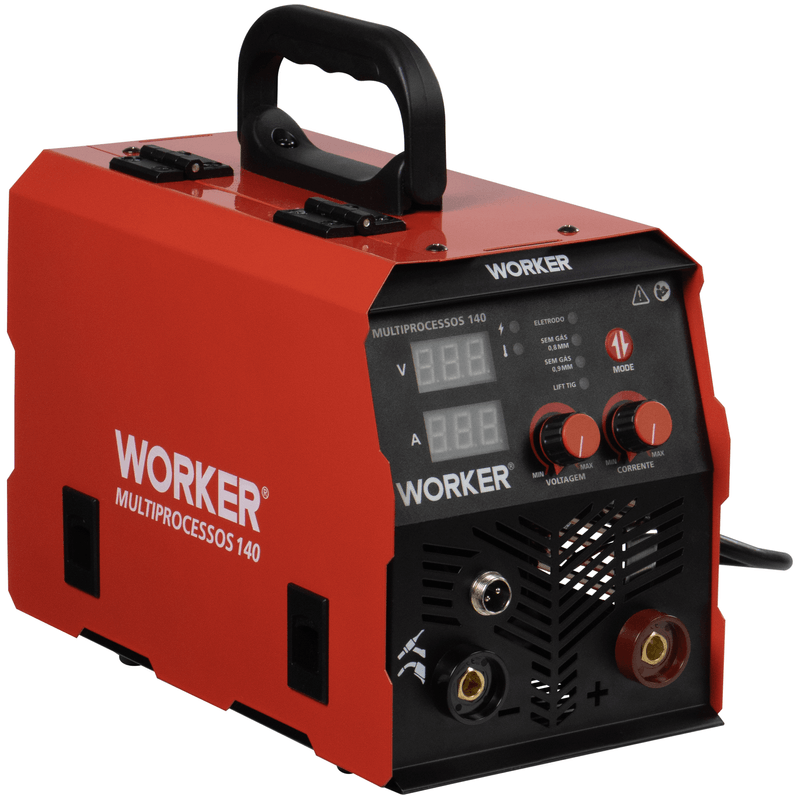 Máquina de Solda Multiprocessos 140A Bivolt WORKER