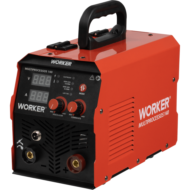 Máquina de Solda Multiprocessos 140A Bivolt WORKER