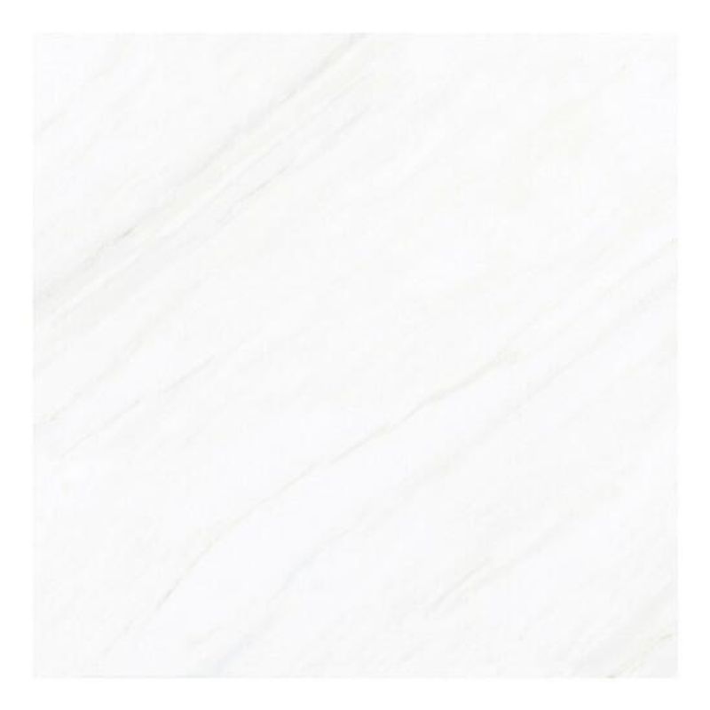 Piso Cerâmico Brilhoso 57x57cm Pedra Bianco LEF