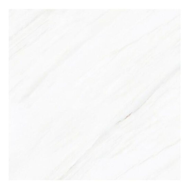 Piso Cerâmico Brilhoso 57x57cm Pedra Bianco LEF