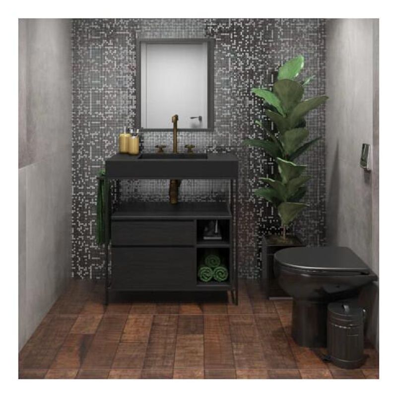 Piso Cerâmico Acetinado 57x57cm Confort LEF CERAMICA