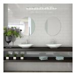 Revestimento 10x20cm Branco Brilhoso CERAL