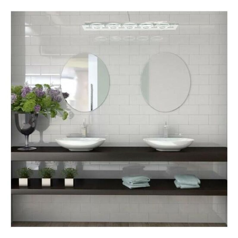 Revestimento 10x20cm Branco Brilhoso CERAL