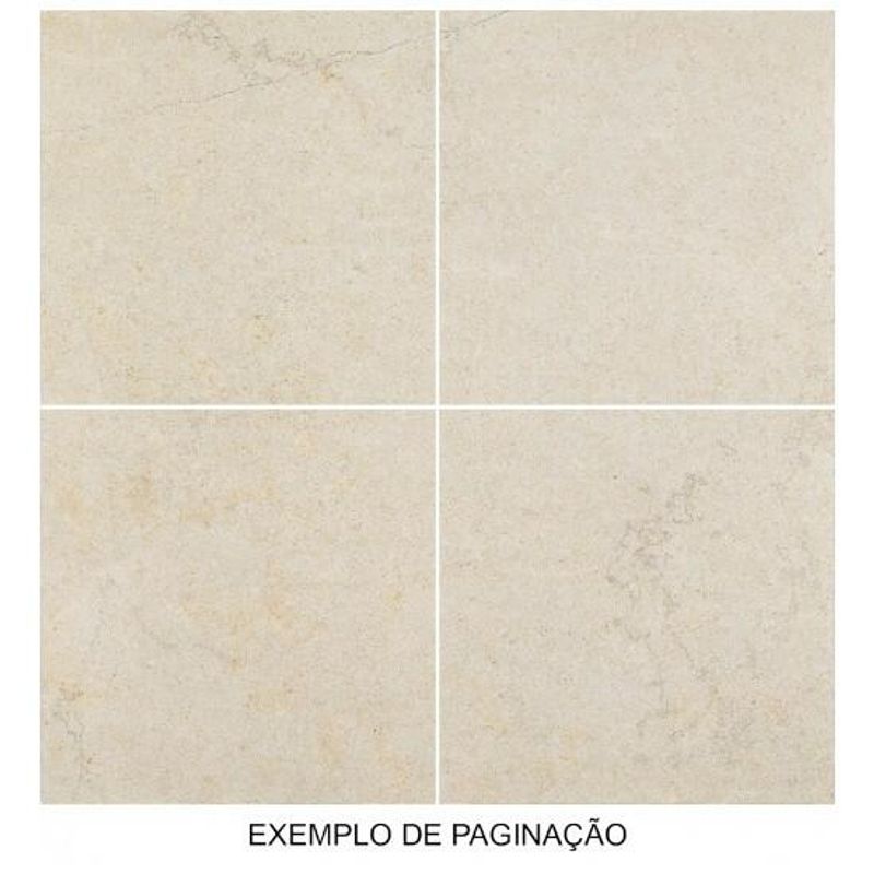 Piso Cerâmico Acetinado 57x57cm Cimento Bege ROX CERÂMICA