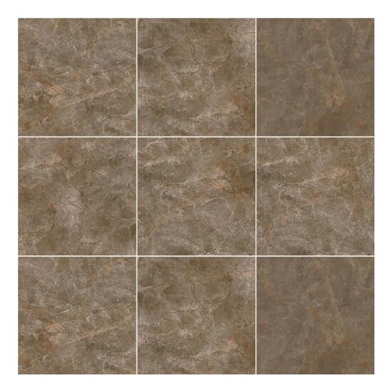 Porcelanato Acetinado Retificado 81x81cm Elegance Brown GAUDI