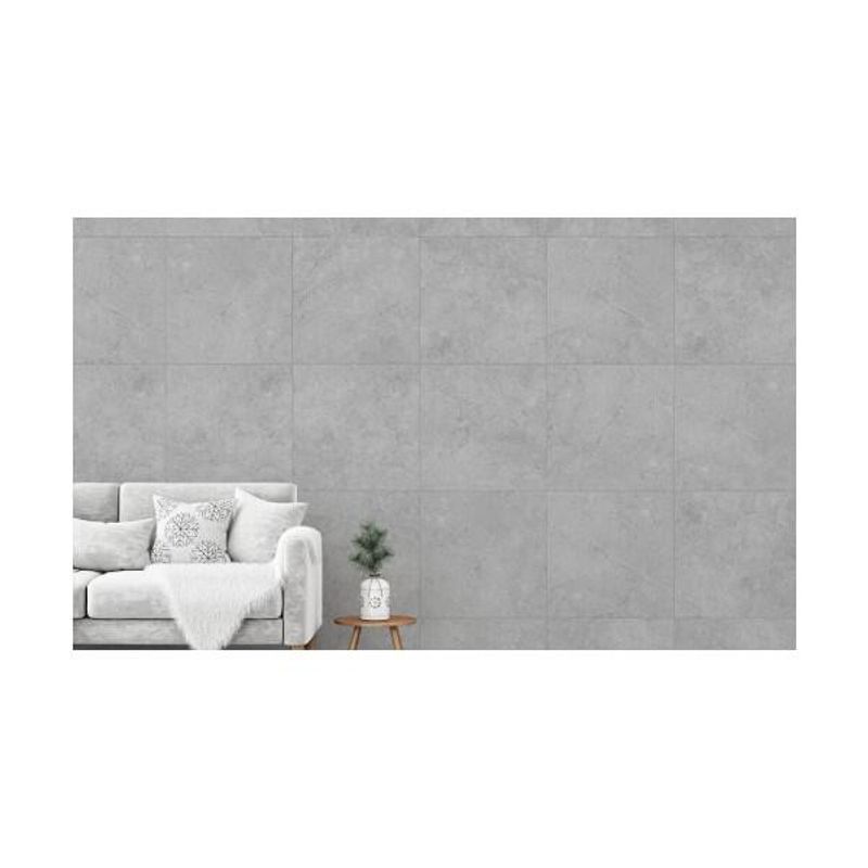 Porcelanato Acetinado Retificado 81x81cm Majestic Silver GAUDI