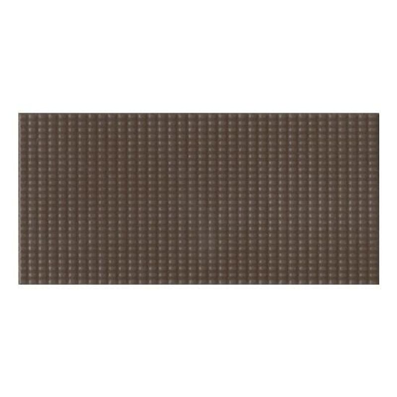 Piso Cerâmico Acetinado 12,5x26,1cm Grafite PIERINI