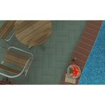 Piso Cerâmico Acetinado 12,5x26,1cm Grafite PIERINI