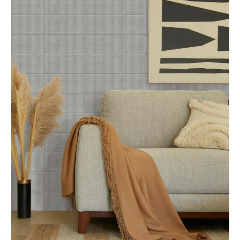 Piso Cerâmico Acetinado 12,5x26,1cm Inox PIERINI