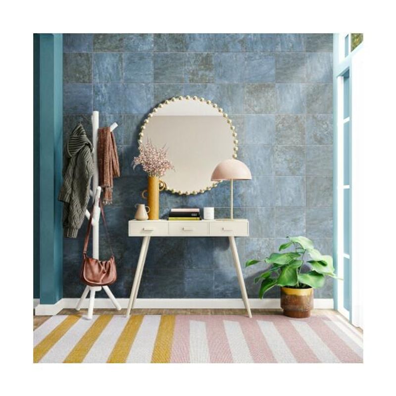 Revestimento Cerâmico Acetinado 20x20cm Bávaro Blue DUEFRATELLI