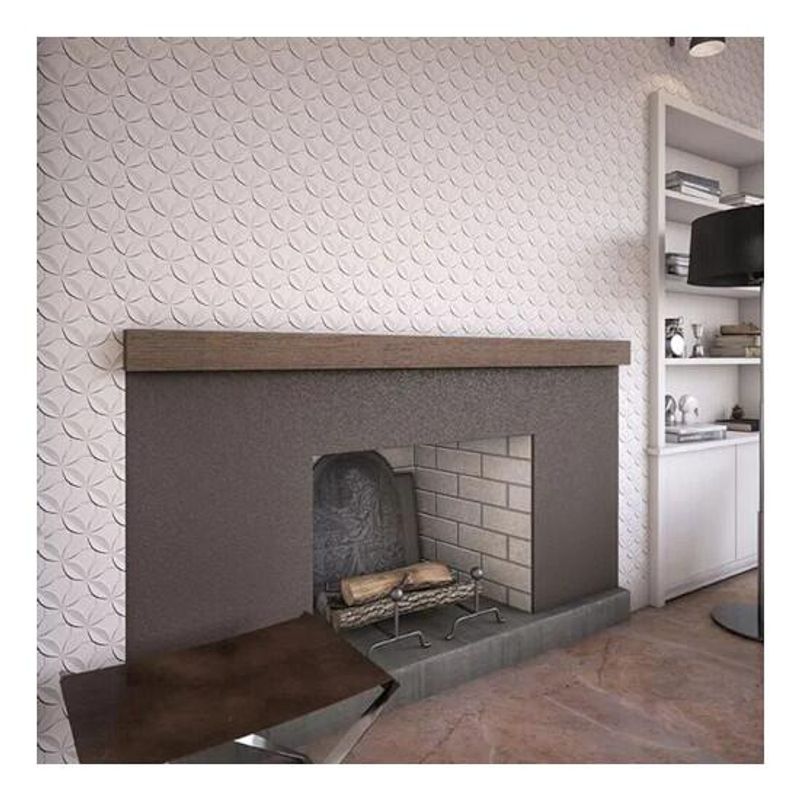 Revestimento Acetinado Retificado 43,7x63,1cm Dalia Branco CEUSA