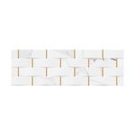 Porcelanato Acetinado Retificado 32x100cm Trama Rimini CEUSA