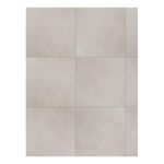 Porcelanato Acetinado Retificado 87,7x87,7cm York Hard Cinza PORTINARI