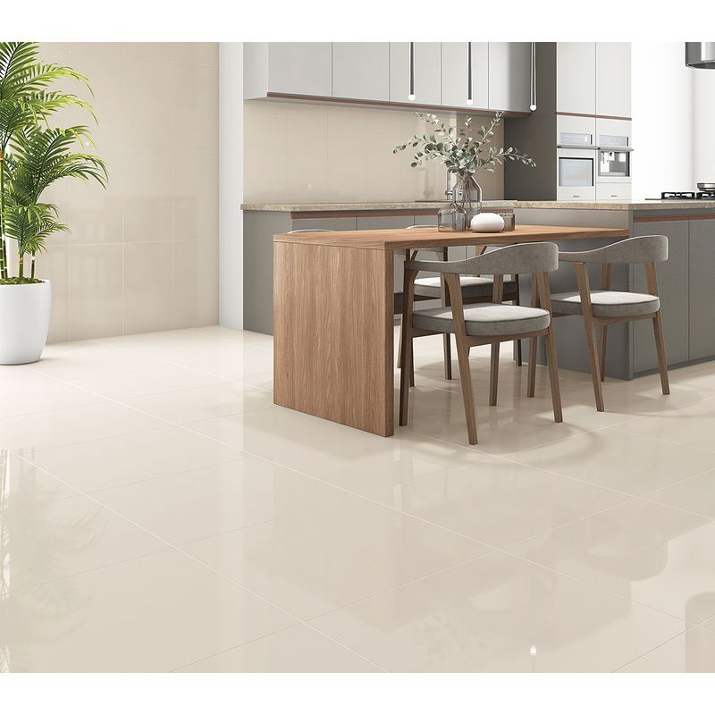 Revestimento Brilhante Bege 33x59 Retificado FORMIGRES