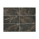 Piso Semi Gres Polido Retificado Gran Imperium Dark 60x120cm FORMIGRES