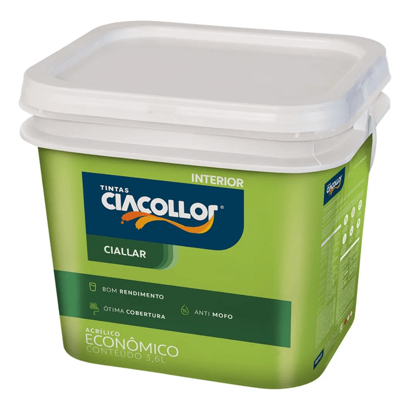 Tinta Acrílica Fosca Ciallar CIACOLLOR