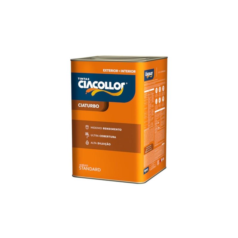 Tinta Acrílica Fosca Ciaturbo CIACOLLOR