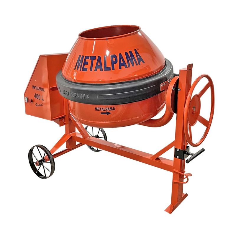 Betoneira 400L 2CV com Motor METALPAMA
