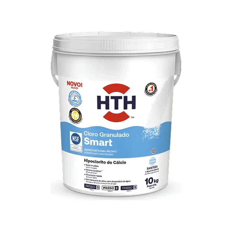 Cloro Smart 10KG Branco HTH