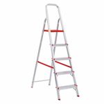 Escada Doméstica em Alumínio 5 Degraus BOTAFOGO
