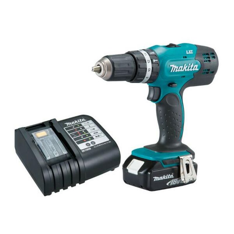 Furadeira Parafusadeira de Impacto a Bateria DHP453X10 18V MAKITA