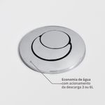 Kit Completo Bacia Caixa Acoplada Thema Branco INCEPA