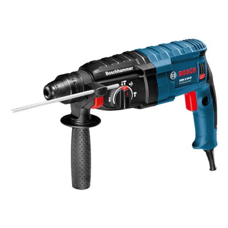 Martelete Rompedor GBH224D 7 Peças 820W 127V BOSCH