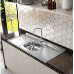 Pia Inox Plus 1,20x0,53cm GHELPLUS