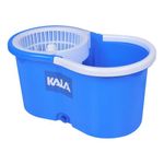 Spin Mop com Balde Centrifugador 6L Azul KALA