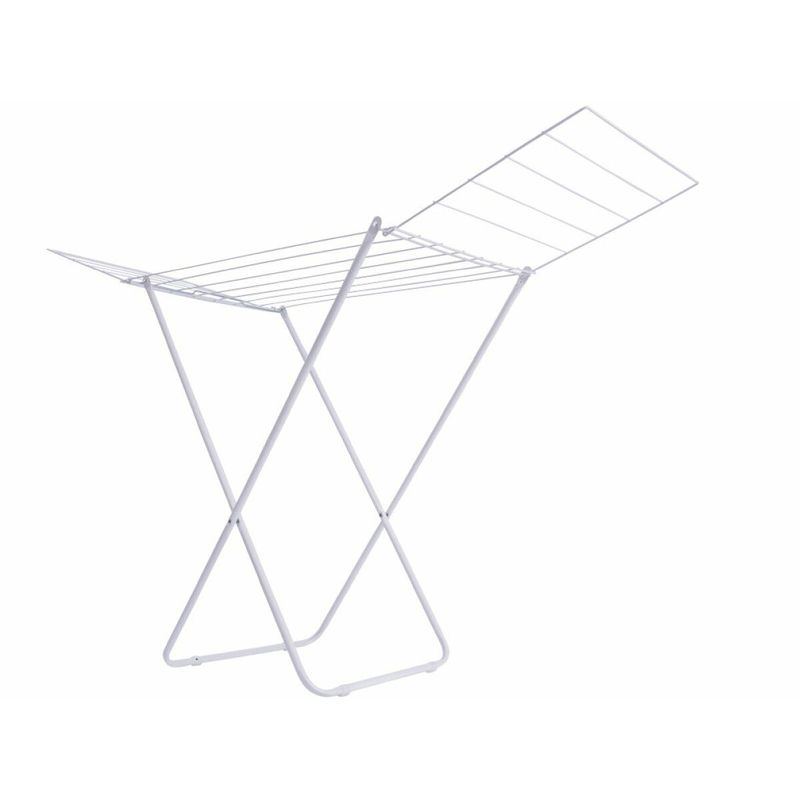 Varal de Chão 120x52x95 com Abas Branco MAXEB