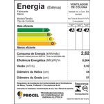 Ventilador de Coluna 50cm Turbo 127V VENTISOL