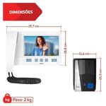 Vídeo Porteiro Eletrônico 4.3" Class Bivolt HDL
