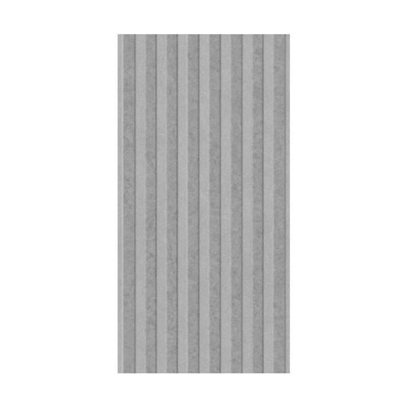 Revestimento Acetinado Ripado Cimento Retificado 45x90cm LUME CERÂMICA
