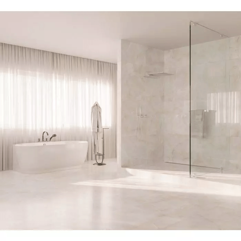 Porcelanato Polido Ivory Bianco 80X80 Retificado BIANCOGRES