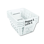 Kit Cesta Organizadora LV4 Pequena Cores COZA