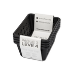 Kit Cesta Organizadora LV4 Grande Cores COZA