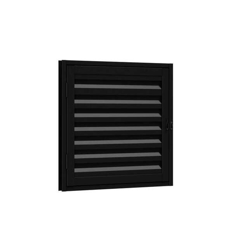 Porta Alçapão 60x60x45 Esquerda Preto RIOBRAS