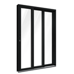 Porta Balcão Correr 215X150 PRETO ULLIAN