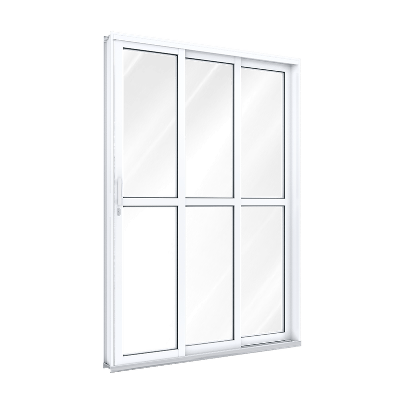 Porta de Correr Lateral 213X150X10,5 Branco ULLIAN