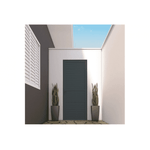 Porta de Aço Laminada 15911E 215x085x12 Esquerda RIOBRAS