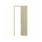 Porta Sanfonada PVC 210x080 Bege POLIFORT