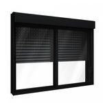 Janela Veneziana Persiana P92400 120X120X12 Preto ULLIAN