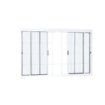 Janela de Correr 100X150X12 Fit Com Grade RAMASSOL