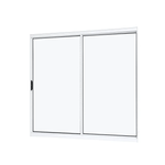 Janela Vitro de Correr 1035221 Slim Branco RAMASSOL