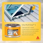 Fita Multiuso 10CMX10MT Alumínio SIKA