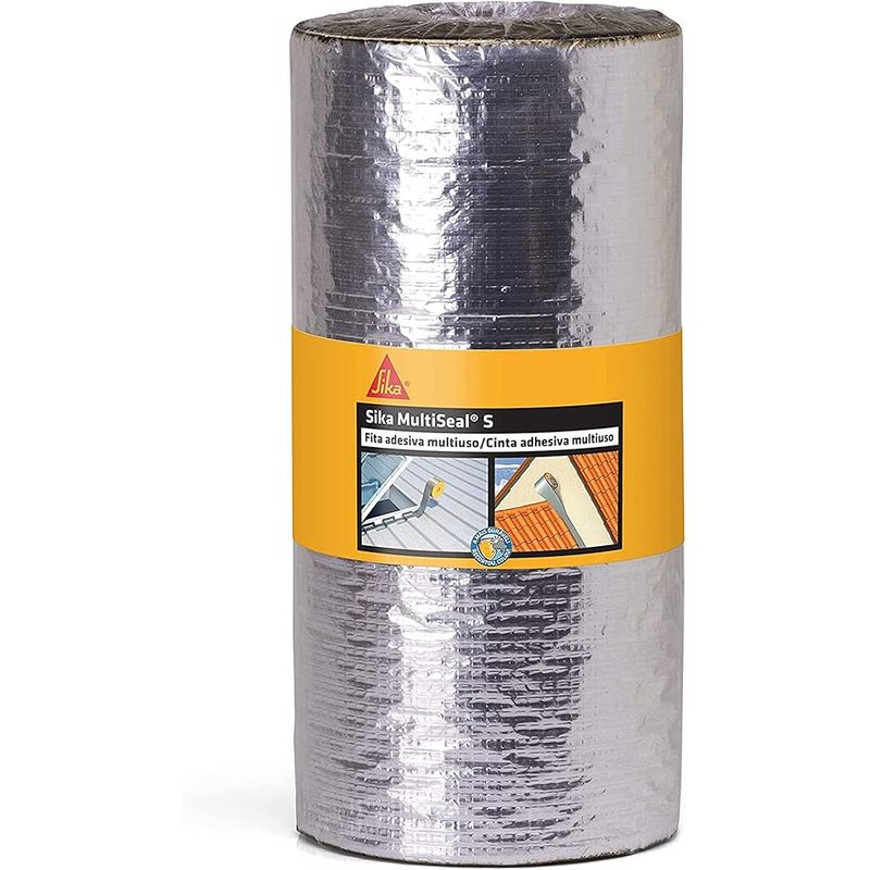 Fita Multiuso 30cmx10mt Alumínio SIKA