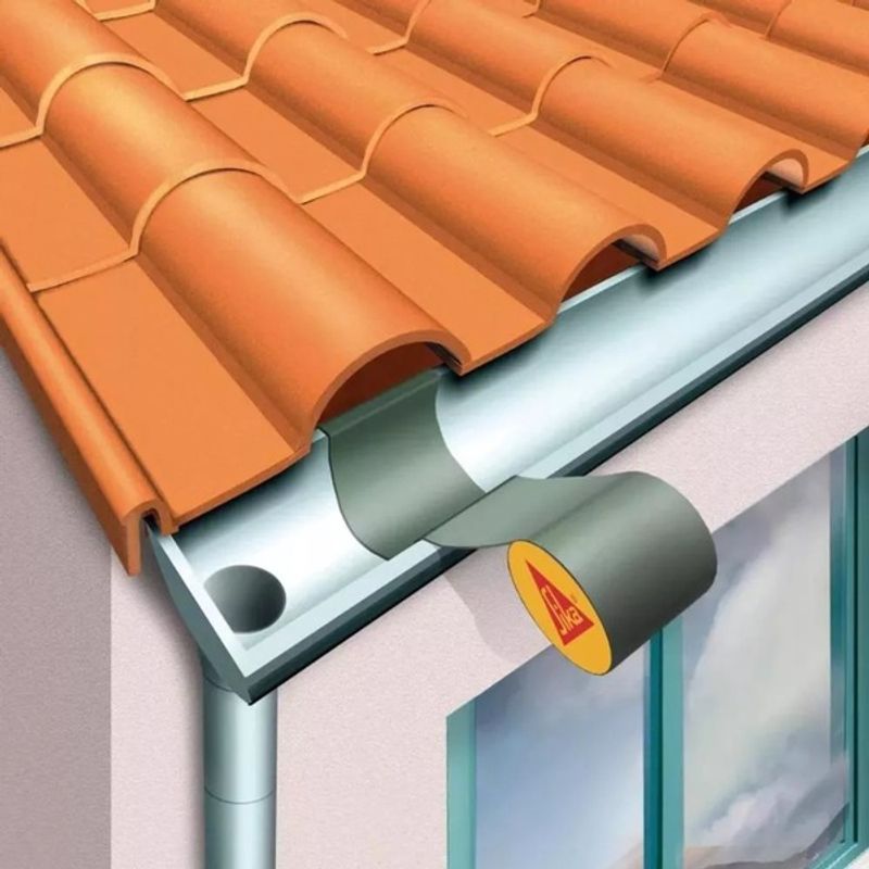 Fita Multiuso 100CMX10M Alumínio SIKA